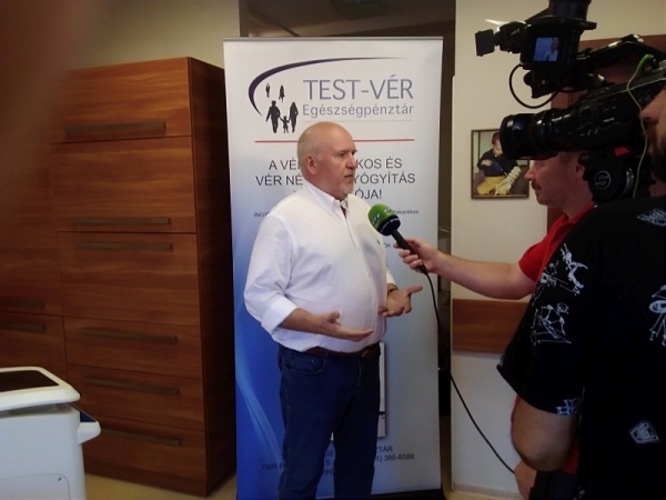 Cell-Saver (vérmentő) gép kihelyezése az Országos Gerincgyógyászati Központba